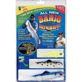 Banjo Minnow 006 - 110 Piece Fishing System