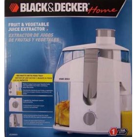 Black & Decker Fruit & Vegetable Juicer Extractor