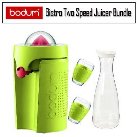 Bodum K11149565US Bistro Two Speed Juicer Green