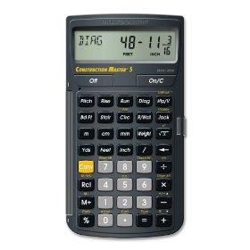 Calculated Industries 4050 Construction Master 5 Construction Calculator