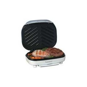 Contact Grill, 2-burger, Cool Touch, 750w, Removable Drip Tray