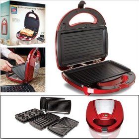 Countertop Multi-Grill with Removable Grill Trays - 9 pc.