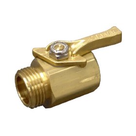 Dramm 12353 Heavy-Duty Brass Shut-Off Valve