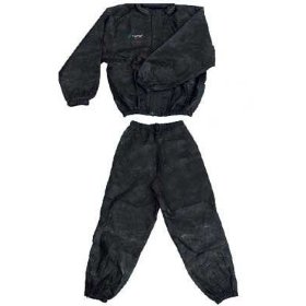 Frogg Toggs Pro Action Rainsuit Black Extra Large XL PA102-01-XL