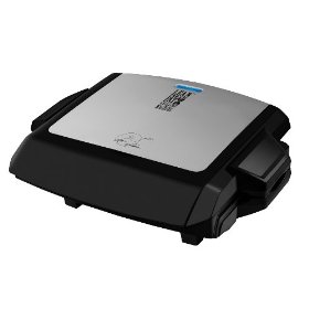 George Foreman GRP101CTG 100-Square-Inch Nonstick Grill with Griddle Plates