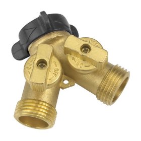 Gilmour 13 Brass 2-Way Connector