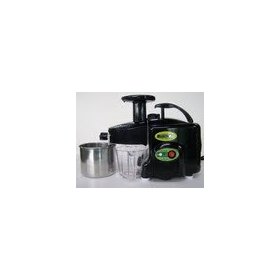 Green Power KPE1304 Twin Gear Juicer Wheatgrass, Vegetable & Fruit Juicer - Black