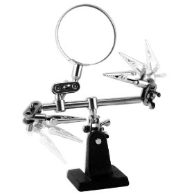 Helping Hand with Magnifying Glass