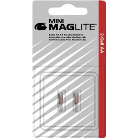 MAGLITE LM2A001 Replacement Lamp for AA Mini Flashlight, 2-Pack