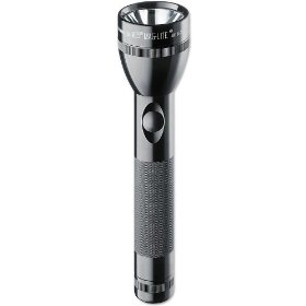 MAGLITE S2C016 2-C Battery Flashlight, Black