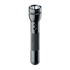 MAGLITE S2D016 Heavy-Duty 2-D Cell Flashlight, Black