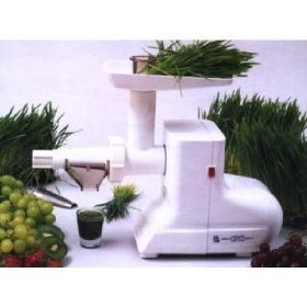 Miracle Electric Wheatgrass Juicer - The MJ 550 Miracle wheatgrass juicer is considered by many to be one of the best wheatgrass juicers on the market - Perfect for those beginner or advanced in wheat grass juicing - Enjoy all the benefits of juicing wheatgrass from home.