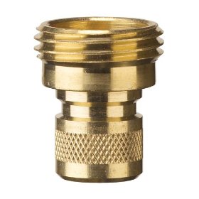 Nelson 50335 Brass Hose Quick Connectors, Male, 2-Pack