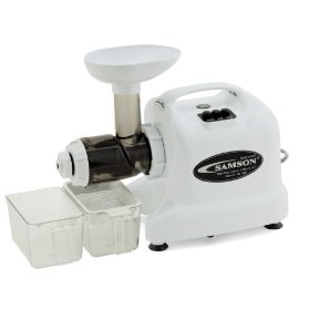 New 2010 - Samson 6 in 1 Juicer (Advanced) - GB9004 White - 15 Year Warranty