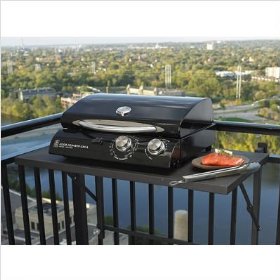 Cook Number 20" Electric Grill in Black Porcelain