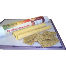 Paraflexx Disposable Parchment Paper Dehydrator Sheets (100 Count) 14 X 14