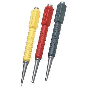 Stanley 58-930 Cushion Grip Nail Set, 3-Piece