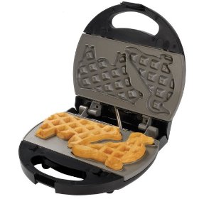 Sunbeam 3864 Nonstick Waffle and Sandwich Maker with 3 Removable Plates