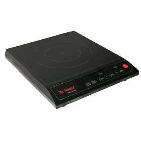 Sunpentown SR-1891B 1300-Watt Countertop Induction Cooktop, Black