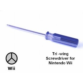 Tri-wing Screwdriver for Nintendo Wii, Gamecube, Gameboy Advance