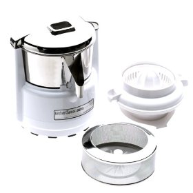 Waring Juicing Center, Quite White/Stainless