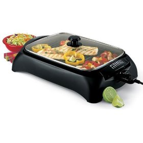 West Bend 6111 Heart Smart Indoor Grill, Black